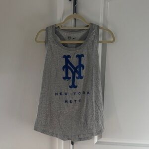 Nike Gray Tank with Blue New York Mets Logo